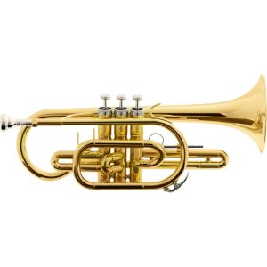 TROMPETE HARMONICS BB HCL-900L CORNET LAQUEADO