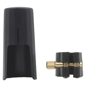 ABRAÇADEIRA COURO SINTÉTICO PARA SAX SOPRANO