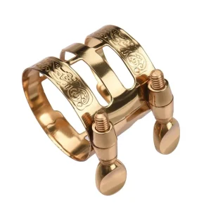 CONJUNTO ABRAÇADEIRA E COBRE BOQUILHA PARA SAX ALTO