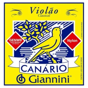ENCORDOAMENTO VIOLÃO GIANNINI CANÁRIO GENWB