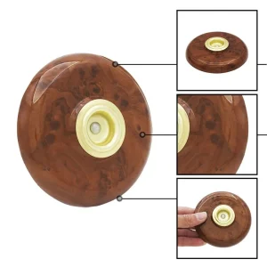 APOIO ESPIGÃO VIOLONCELO MARROM OLHO DE PÁSSARO