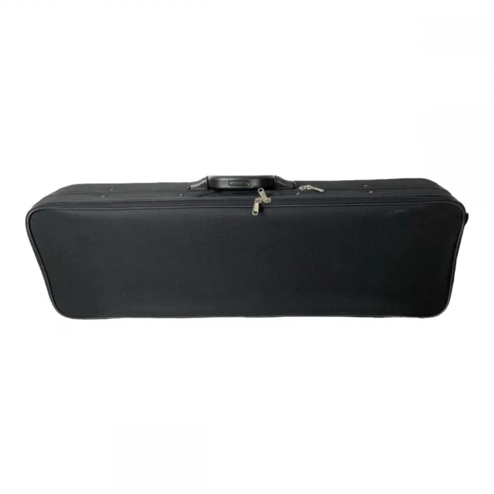 ESTOJO CASE VIOLINO RETANGULAR TÉRMICO PRETO&BEGE