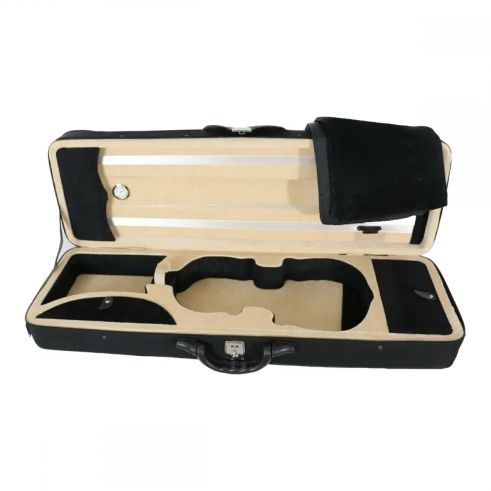 ESTOJO CASE VIOLINO RETANGULAR TÉRMICO BEGE&PRETO - Imagem 2