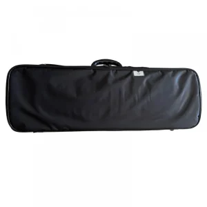 ESTOJO CASE VIOLINO RETANGULAR PRETO&VINHO D' VIOLIN