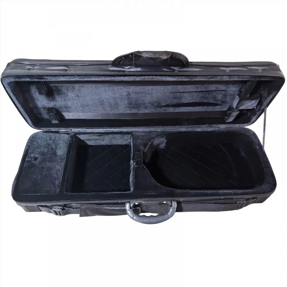 ESTOJO CASE VIOLINO RETANGULAR PRETO&PRETO D' VIOLIN - Imagem 10