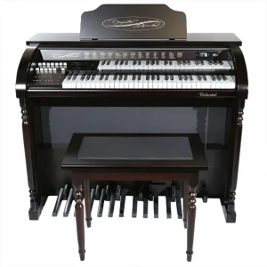 ÓRGÃO DIGITAL ACORDES TOP COLONIAL AC-500 PRETO FOSCO