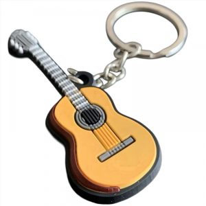 CHAVEIRO VIOLÃO SILICONE FLEXÍVEL