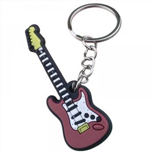 CHAVEIRO GUITARRA SILICONE FLEXÍVEL