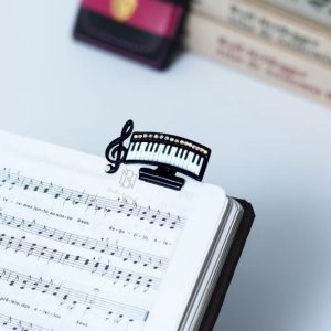 PRENDEDOR DE PARTITURAS ÓRGÃO PAR - TONALIDADE PRETA
