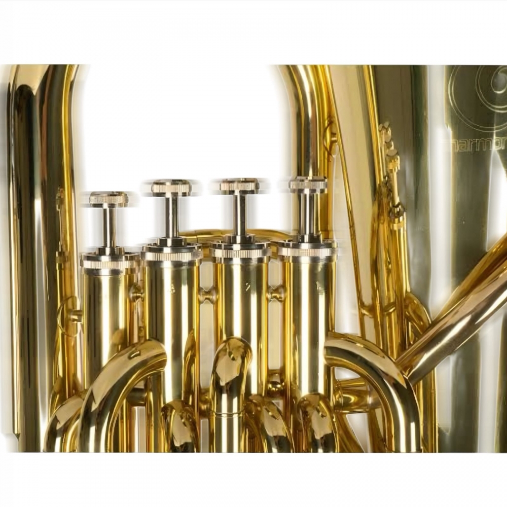 EUPHONIUM BOMBARDINO 4 PISTO HARMONICS HEU-1140L - Imagem 6