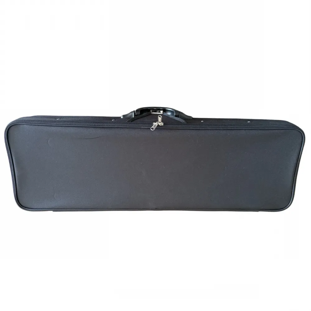 ESTOJO CASE VIOLINO RETANGULAR TÉRMICO BEGE&PRETO
