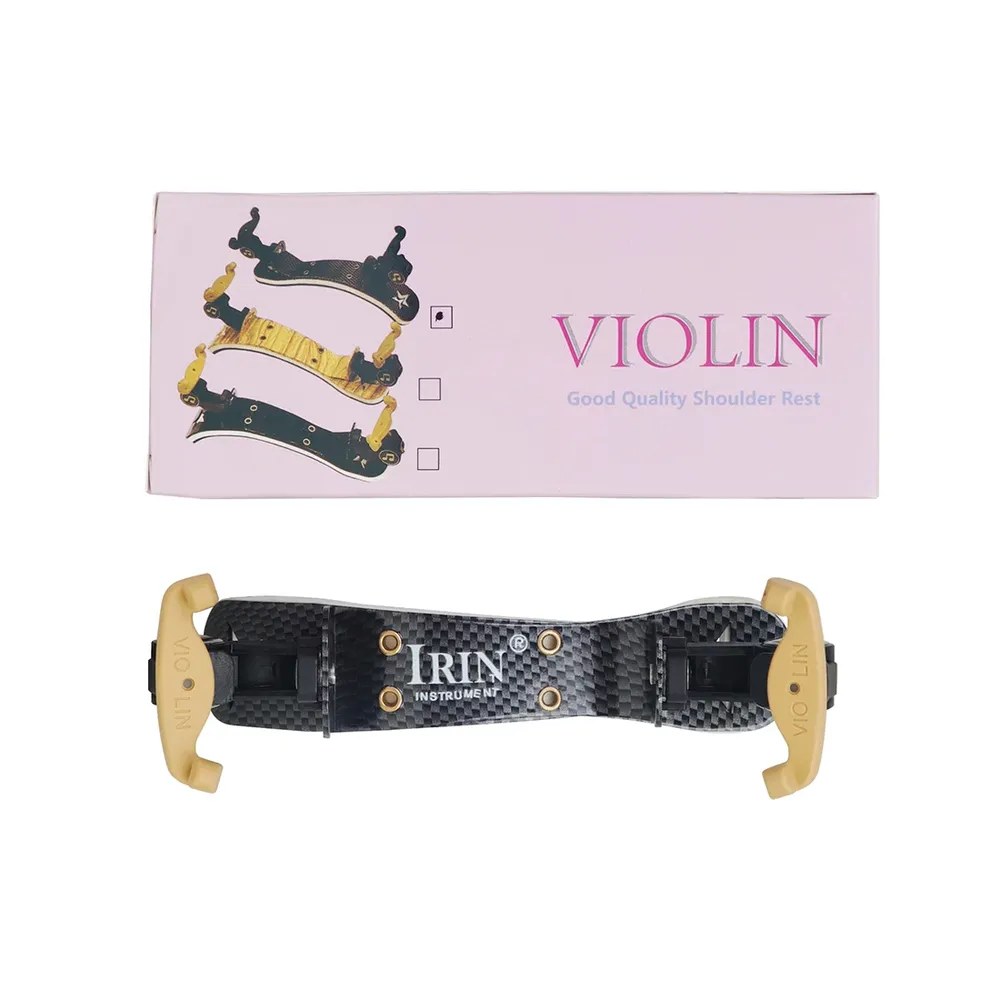 ESPALEIRA VIOLINO ANATÔMICA IRIN PRETA