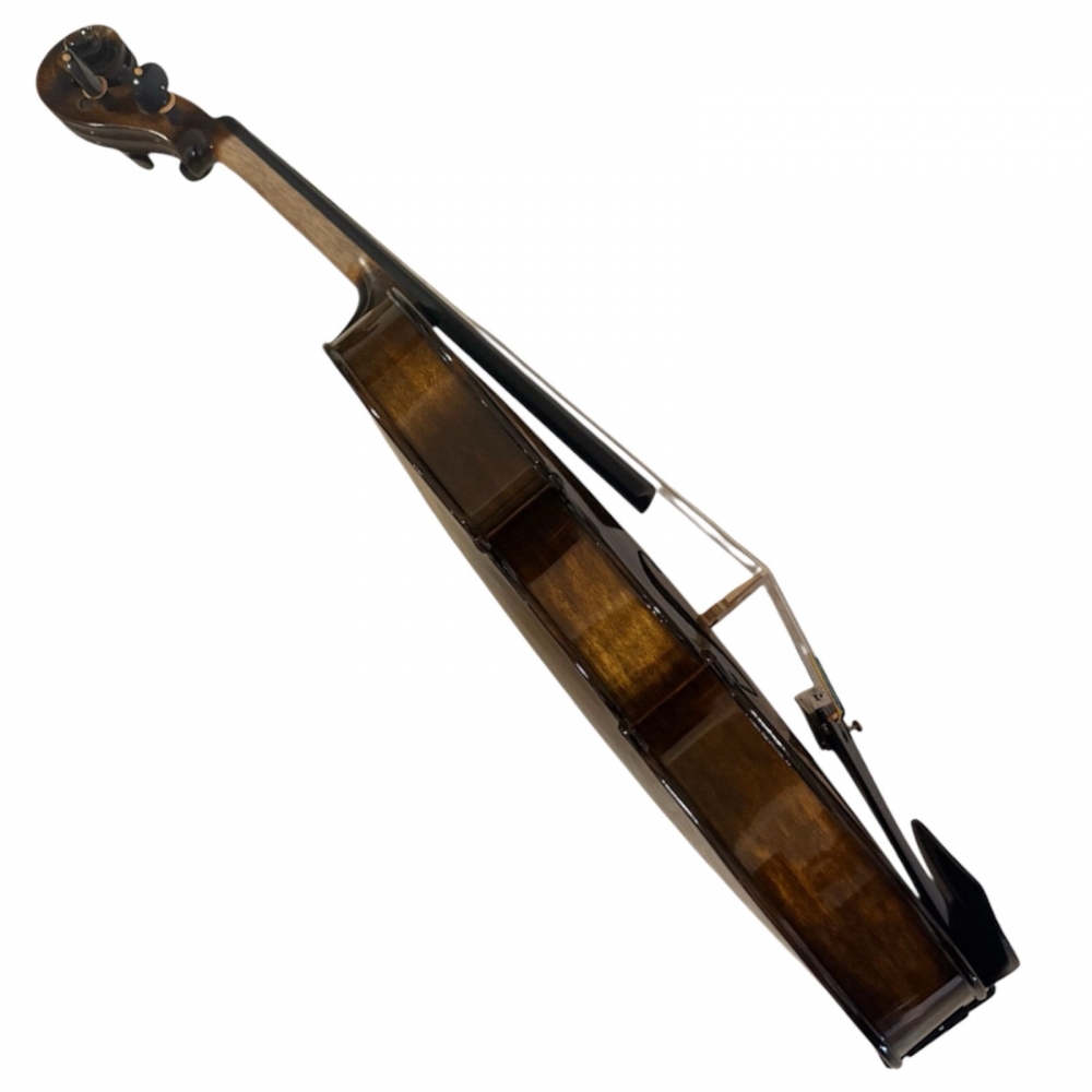 VIOLINO 4/4 ROLIM JA MASTER IMPORTADO ENVELHECIDO MANCHADO - Imagem 6